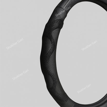 3 in 1 Car Luxury Steering Wheel Cover image 4