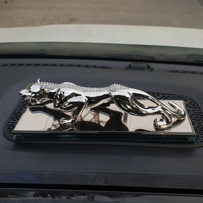 Jaguar Stone With Base Glass image 4