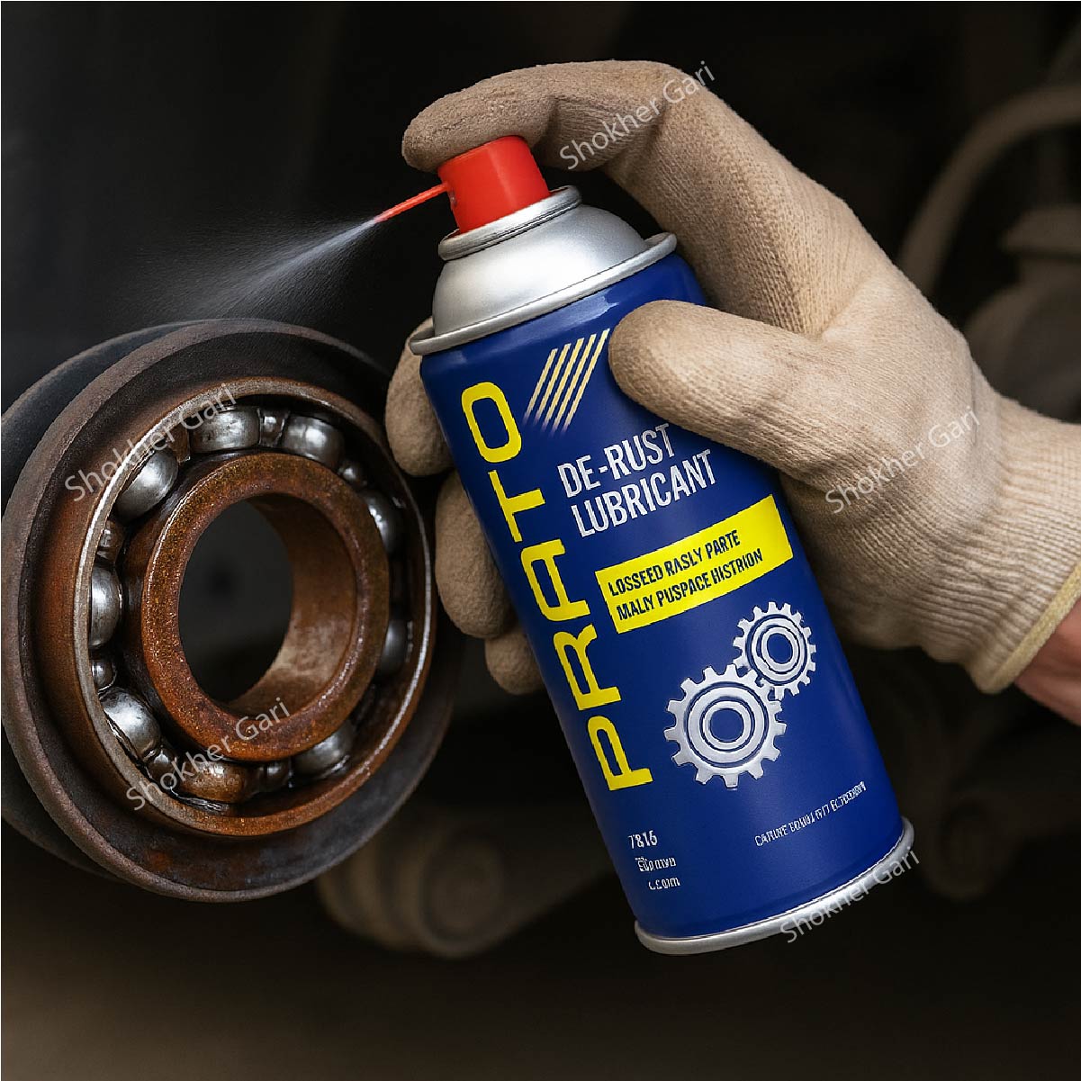 Prato Multipurpose Rust Remover Lubricant- 450ml image 0