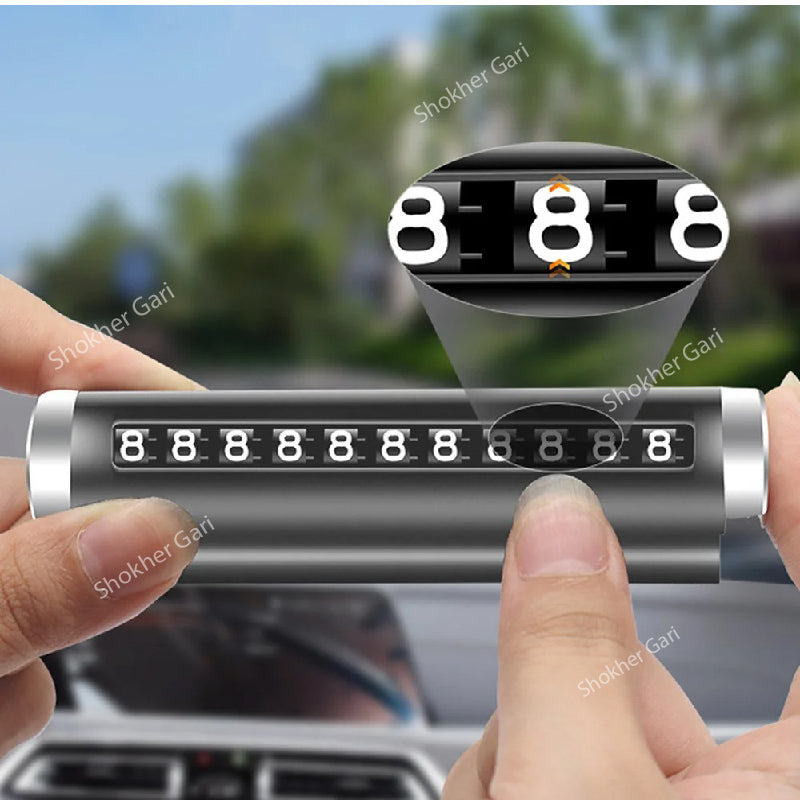 Car Plate Roller Parking Mobile number image 0