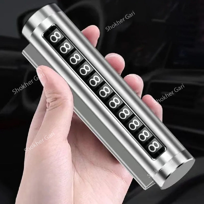 Car Plate Roller Parking Mobile number image 3