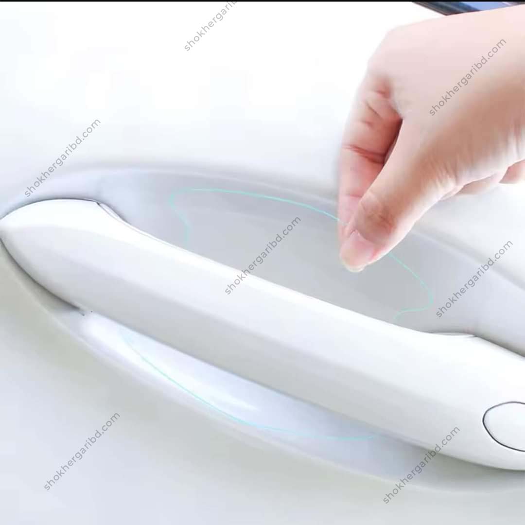 Car Door Handle Transparent Protection Film image 5