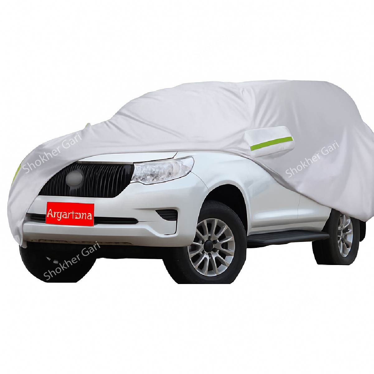 M/Y/P  Car Body Cover for SUV Cars - 2690 TK, Silver image