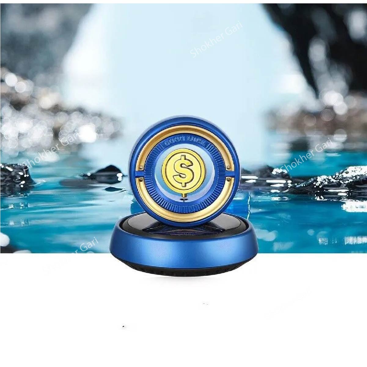 Gold Dollar Coin Solar Car Air Fresheners