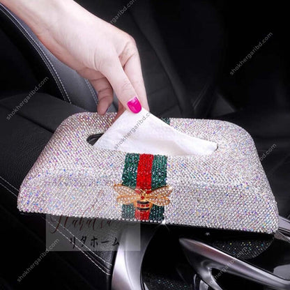 Luxury Tissue Box Glittering Tissue Box International Brand image 4