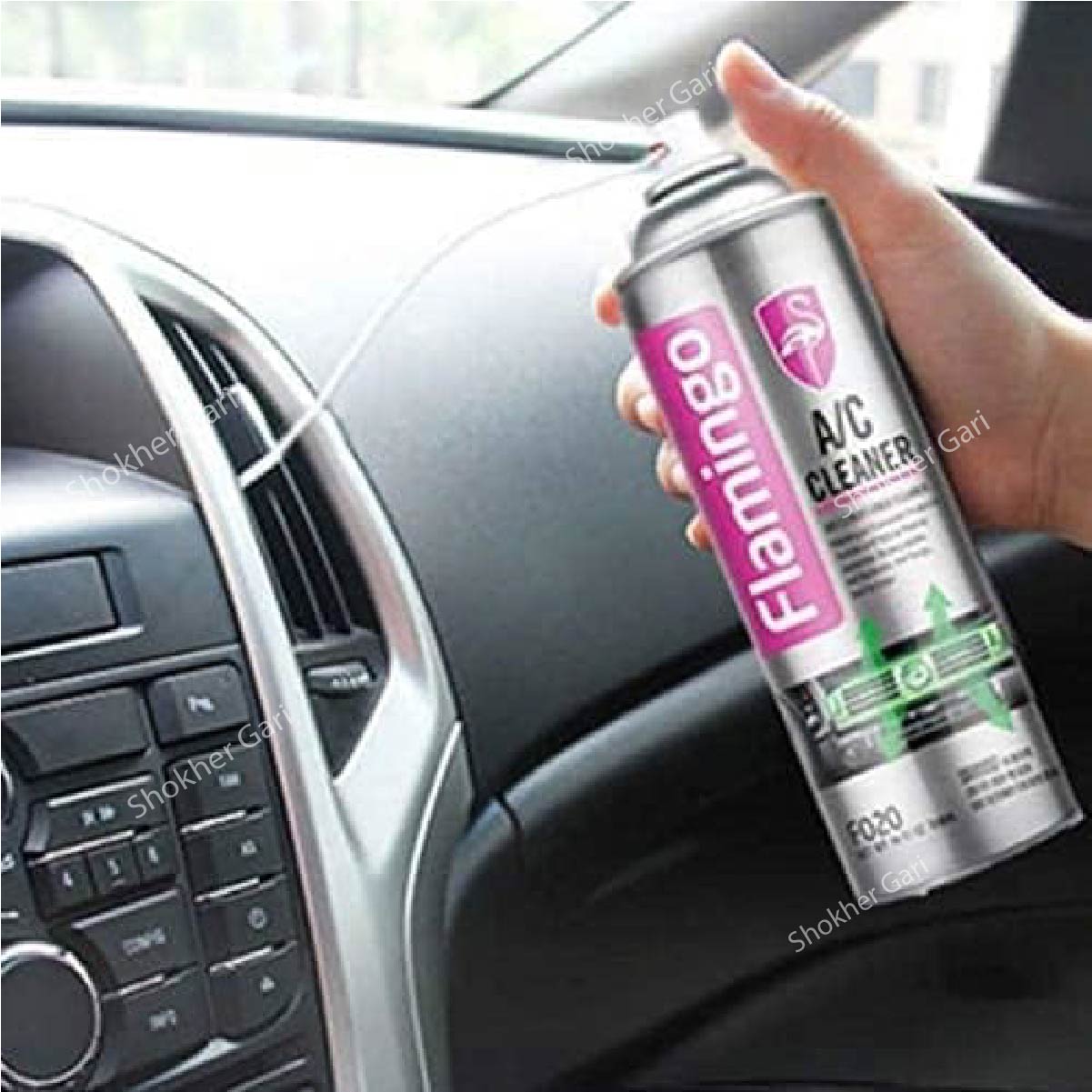 Flamingo A/C Pro 500 ML - Car Air Coordinator Cleaner image 0