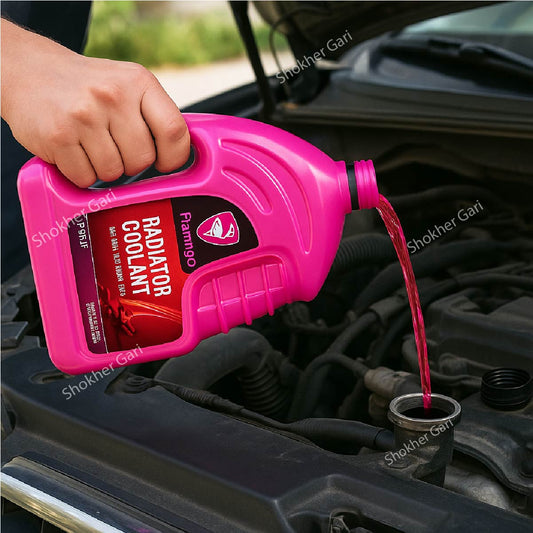 FLAMINGO LONG LIFE COOLANT 1L ENGINE CARE, ANTI RUST, ANTI SCALE, ANTE FREEZING image 0