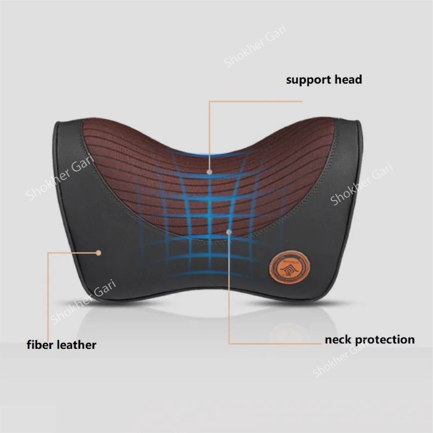 Comfortable U Shape Memory Foam Car Neck Pillow image 4