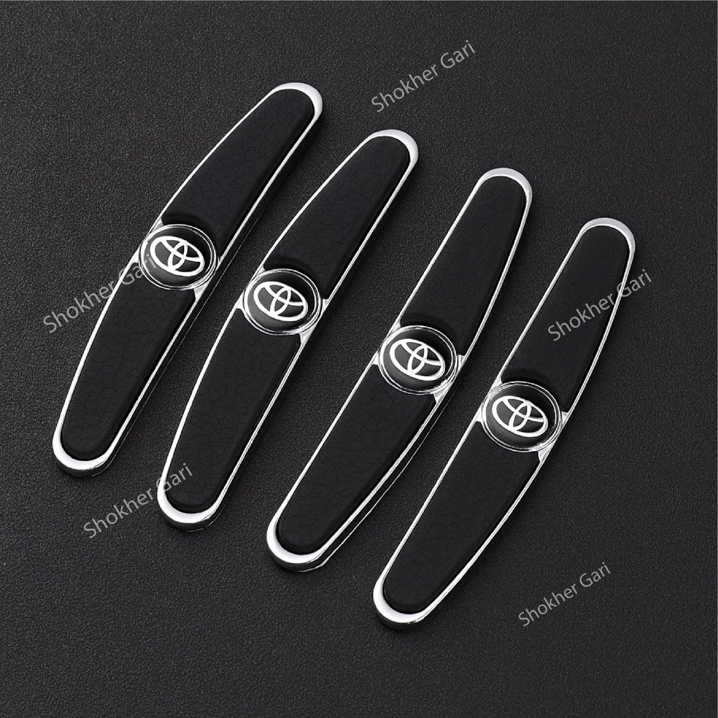 Door Guard Car brand Logo TRD &amp; Toyota 4 pcs image 3