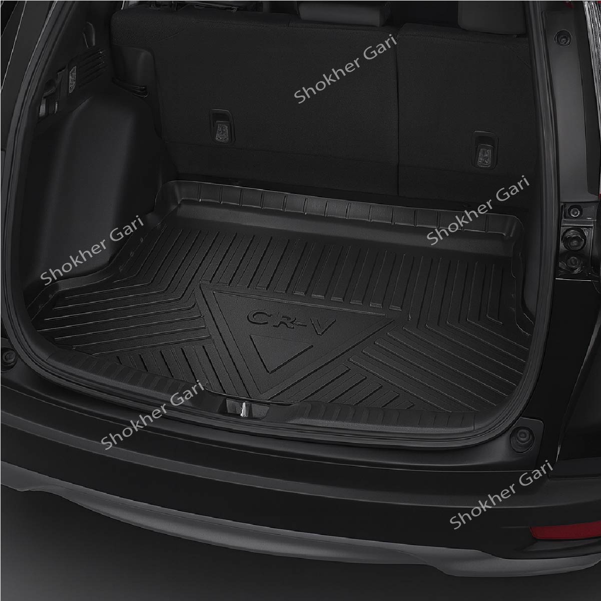 Carbon Fiber Print Back Dala Mat image 0