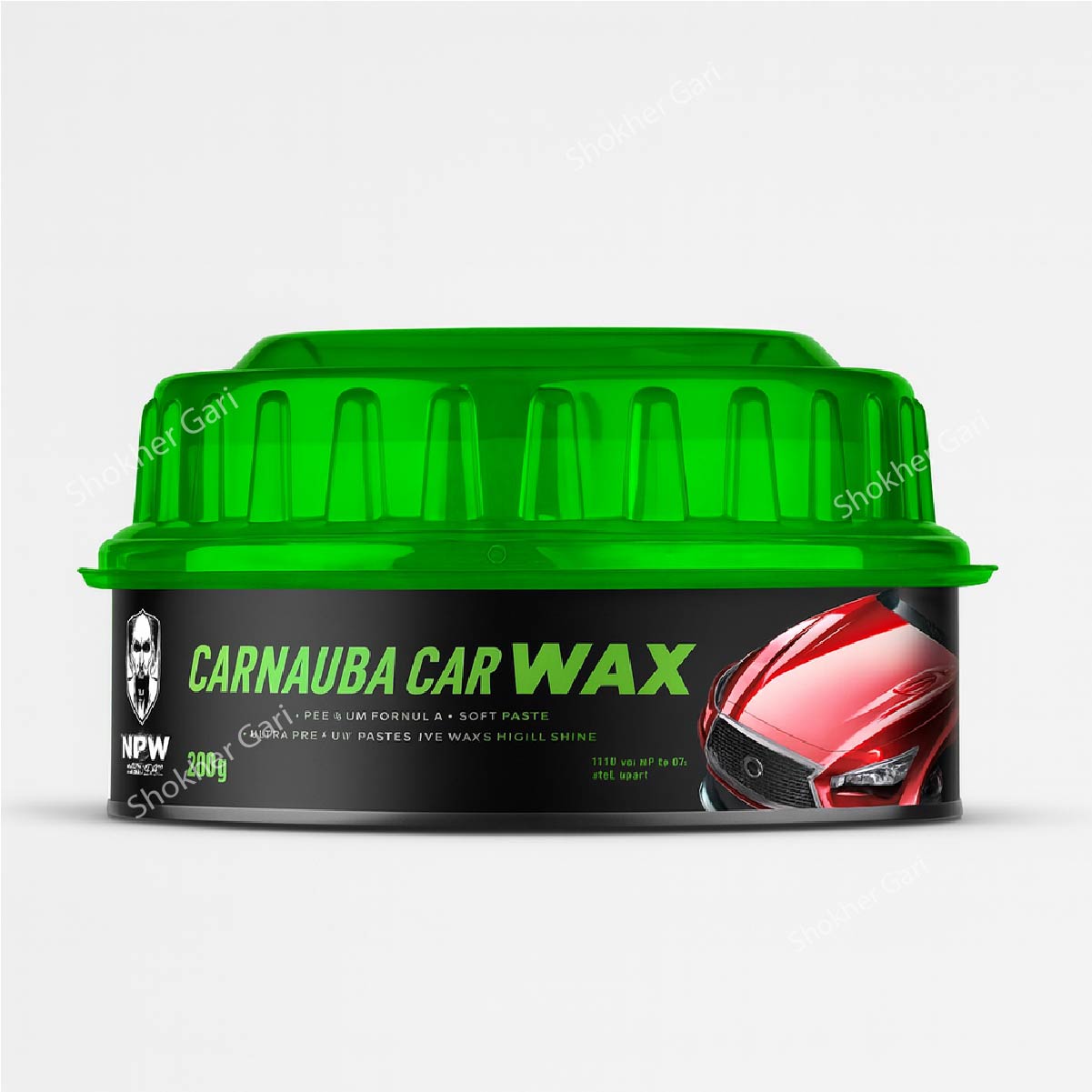 DTR Carnauba Car Wax Cream 230g image 1
