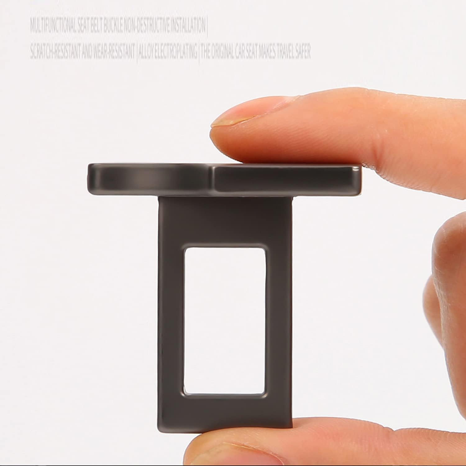Alarm Stopper Hidden Metal Seat Belt Clip image 4
