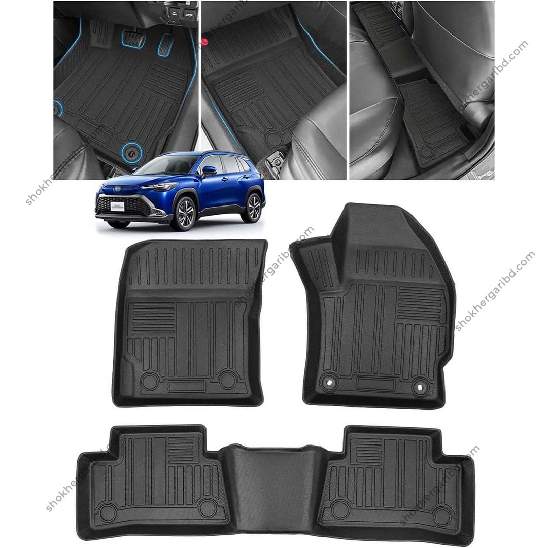 M/Y/P 3D Group Structure Durable Floor Mats image 5