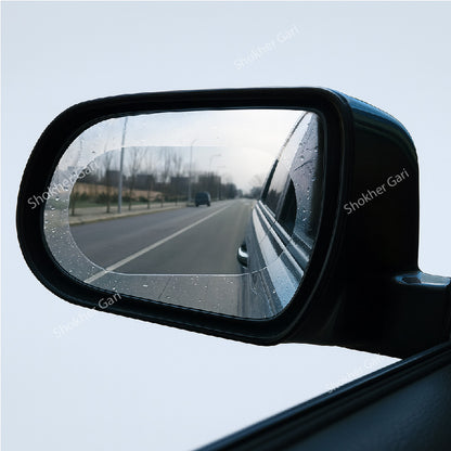 Car Mirror and Window Anti Rain Film 4pieces set image 1