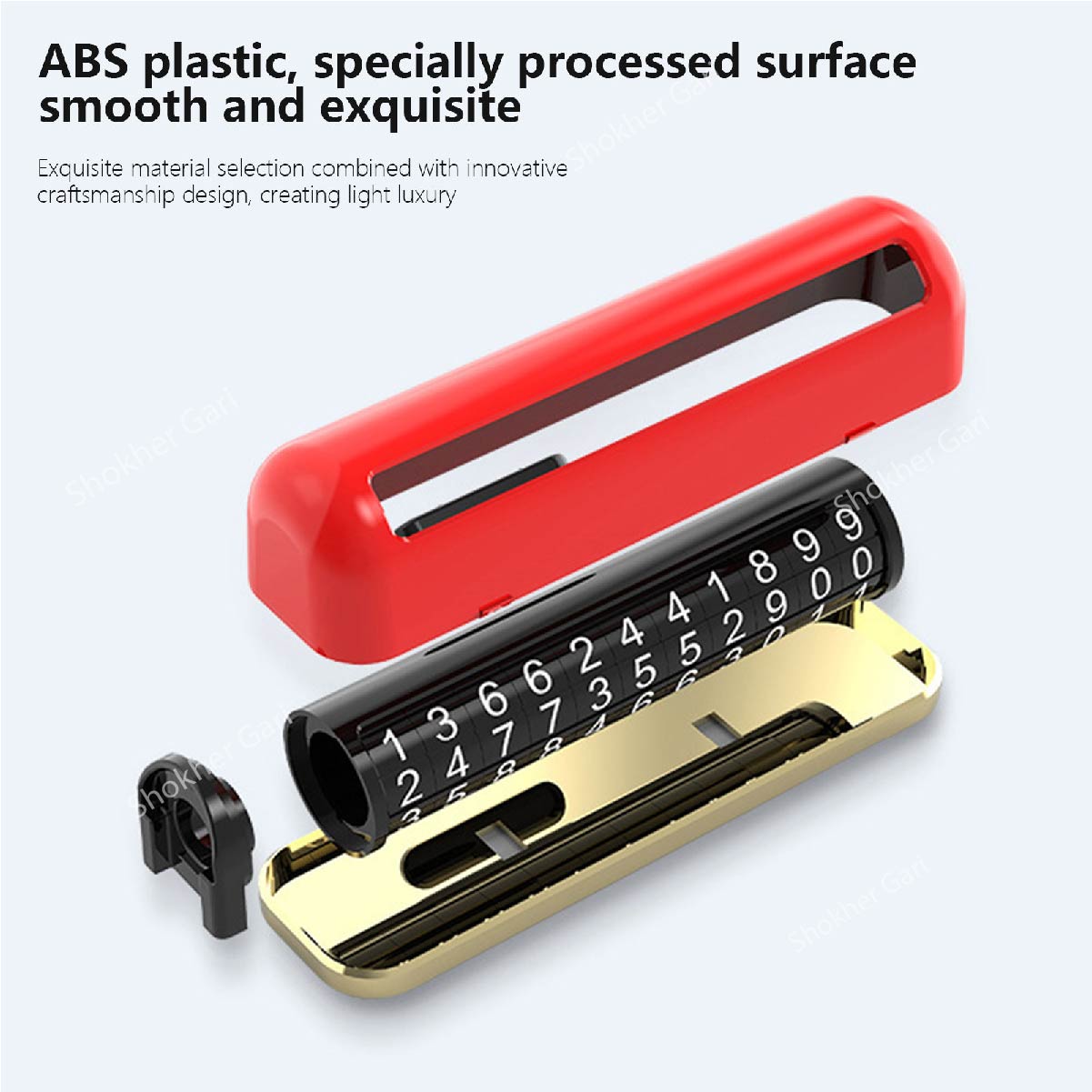 Rotary Hidden Temporary  Parking Mobile Number image 3