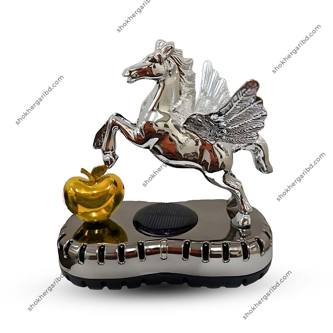 Car Solar FLY Horse  Air Freshener Scent Aromatherapy image 3