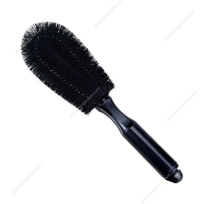 Black 1pc Universal Car Wheel Rims  Brush image 5