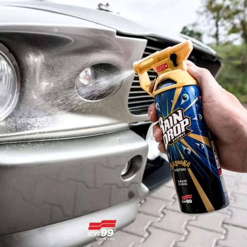 SOFT99 Rain Drop Bazooka – Ultimate Car Body And Glass Water Repellent Coating 300ML image 3