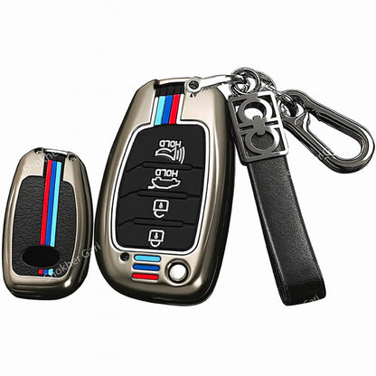 M/Y Zinc Alloy Key Cover Protection Metal Remote Cover For Toyota , Honda, Nissan, Mitsubishi,Hyundai, MG ,BMW Strong Key Cover image 2