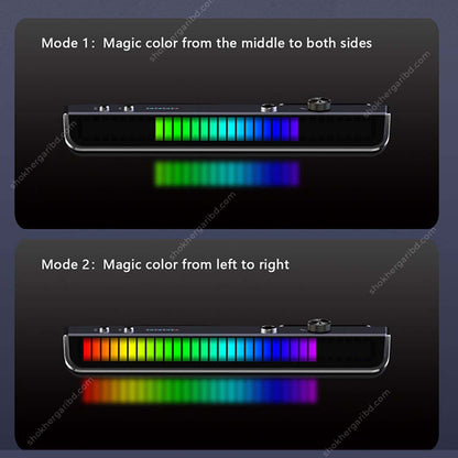 Multifunctional Itelligent Spray Diffuser Car Fragrance Car Liscence Plate Number With Colorful Ambient Light image 4