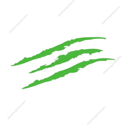 2pcs Claw Marks Sticker For Car Headlight image 2