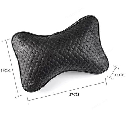Artificial Leather Neck Pillow- 2 Pieces Set image 7