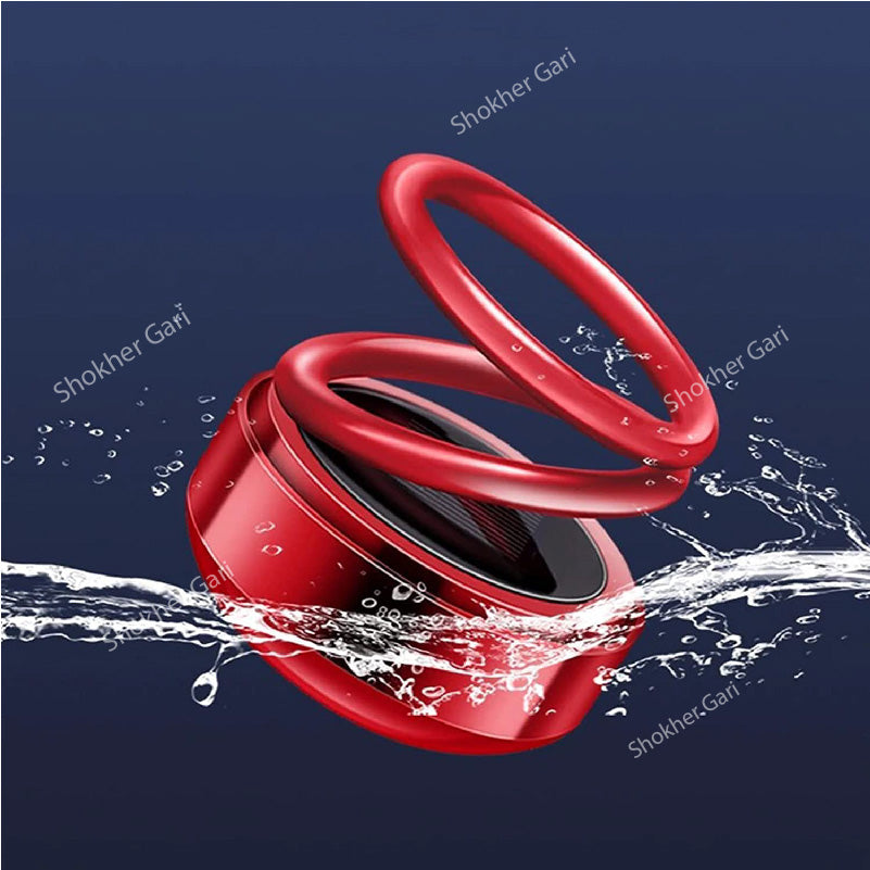 Car Solar Power Ring Perfume image 4