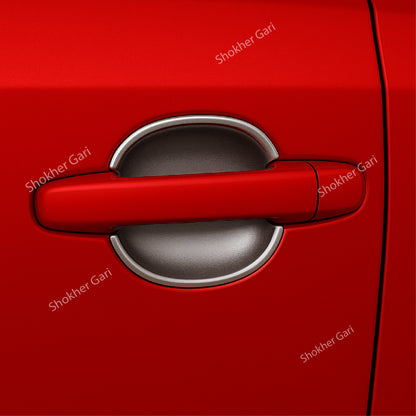 M/Y/P Car Chrome Side Door Handle Cover Trims Bowl image 0