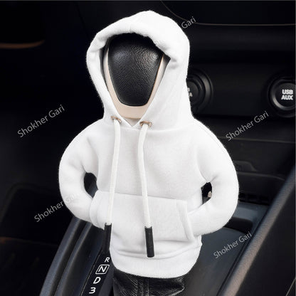 Hoodie Gear Cover Shift Cover - White image