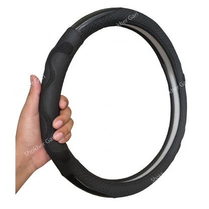 3 in 1 Car Luxury Steering Wheel Cover image 1