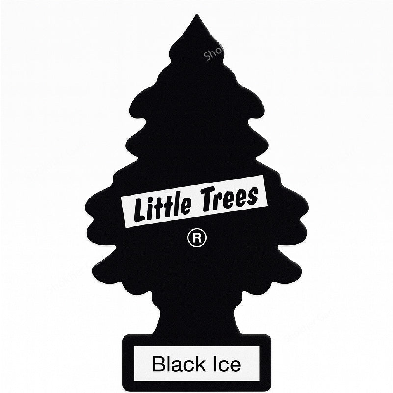 Black Ice Little Trees Air Freshener 6pcs Set Chinese Copy Version image 1