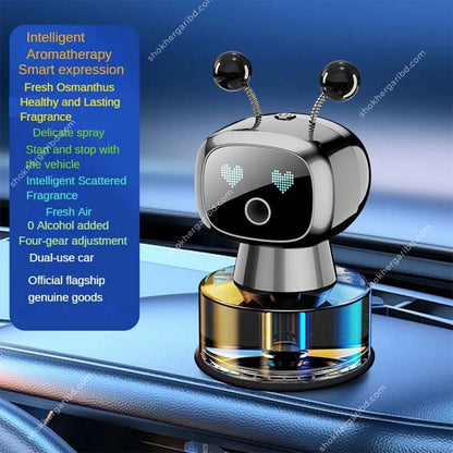 Robot Shaped Automatic Spray Car Perfume Car Fragrance Smart Spray image 4
