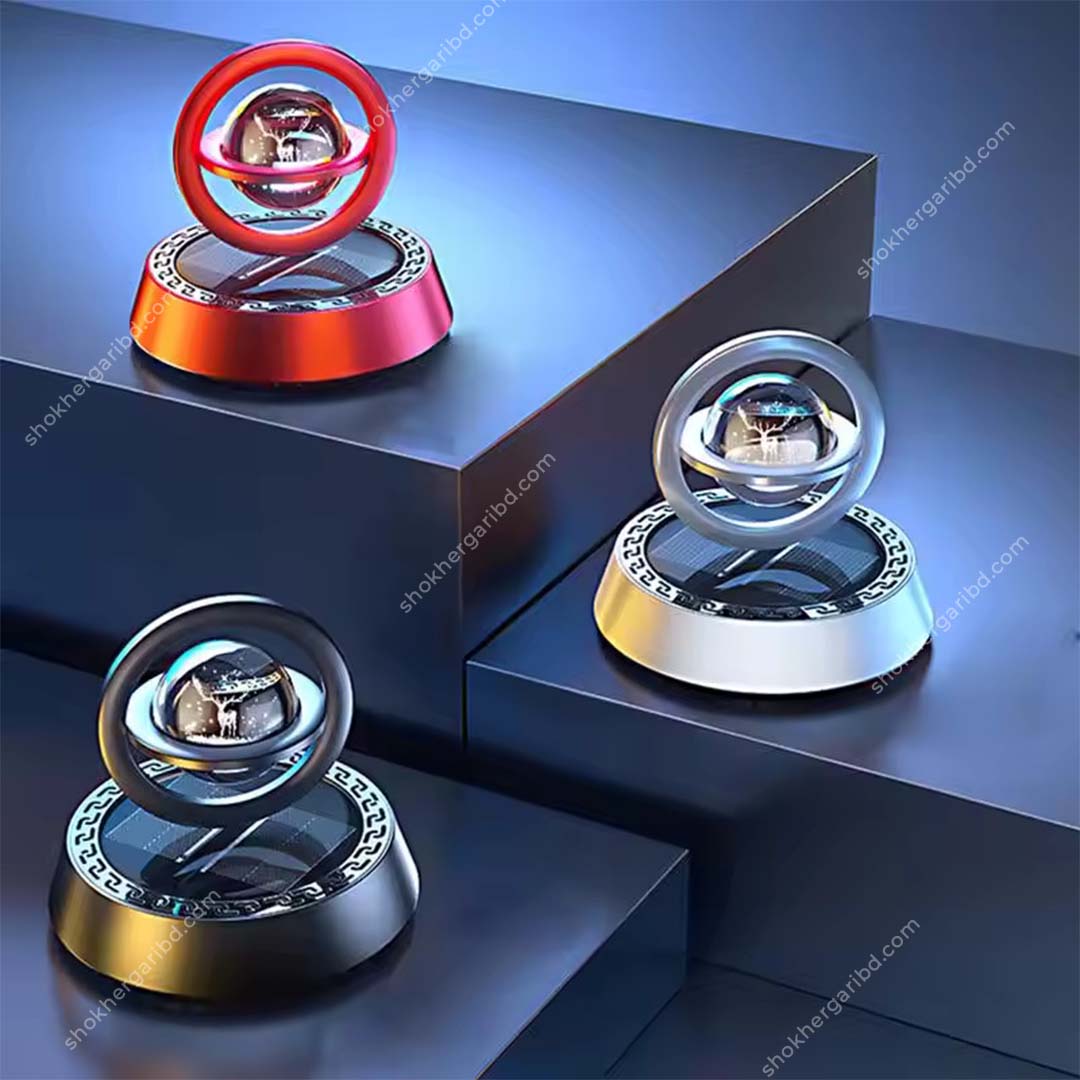 Car Solar Curve 2 Ring Solar Perfume image 6