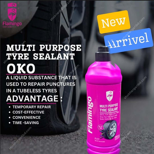 Flamingo Multipurpose Tyre Sealant 500ml image 0