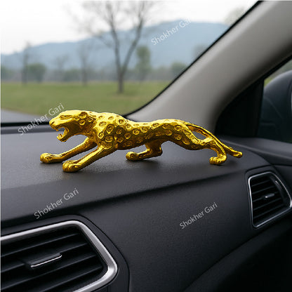 Car Dashboard Decorative Jaguar Showpiece image 0