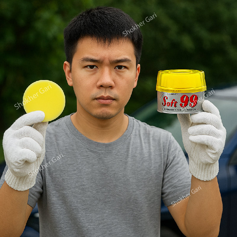Soft99 Car Solid Wax Multifunctional Polish image 2
