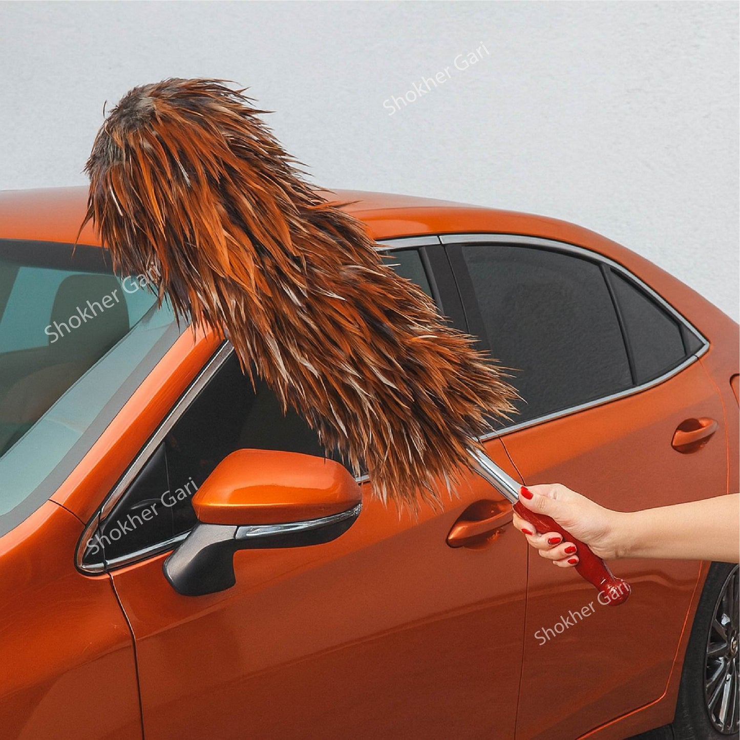 High Quality Car Feather Duster image 0