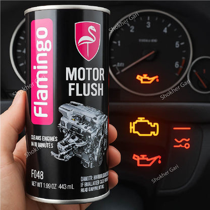 Flamingo Motor Flush- 400ml Efficient Engine Cleaner image 1