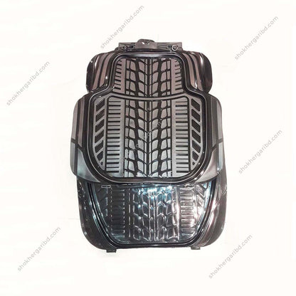 Car DD Tyre Design Floor Mat– 5 Pieces image 4