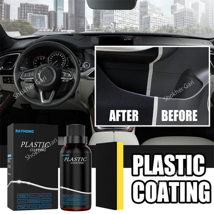 1Pcs Car Plastic Restorer Plastic Coating 650 Tk image 6