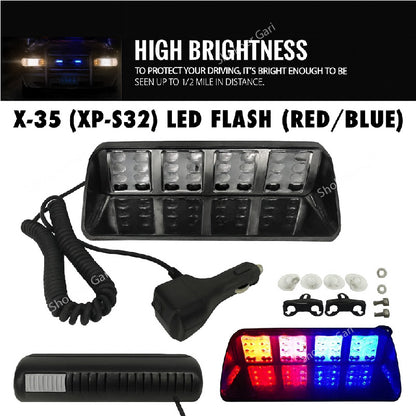 High Power Police Flashing Warning VIP Light 32 image 1