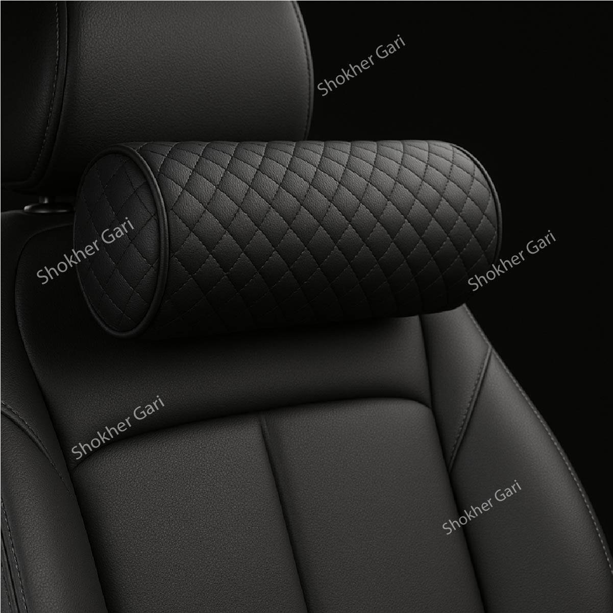 Roll Style Headrest Memory Foam Pillow image 0