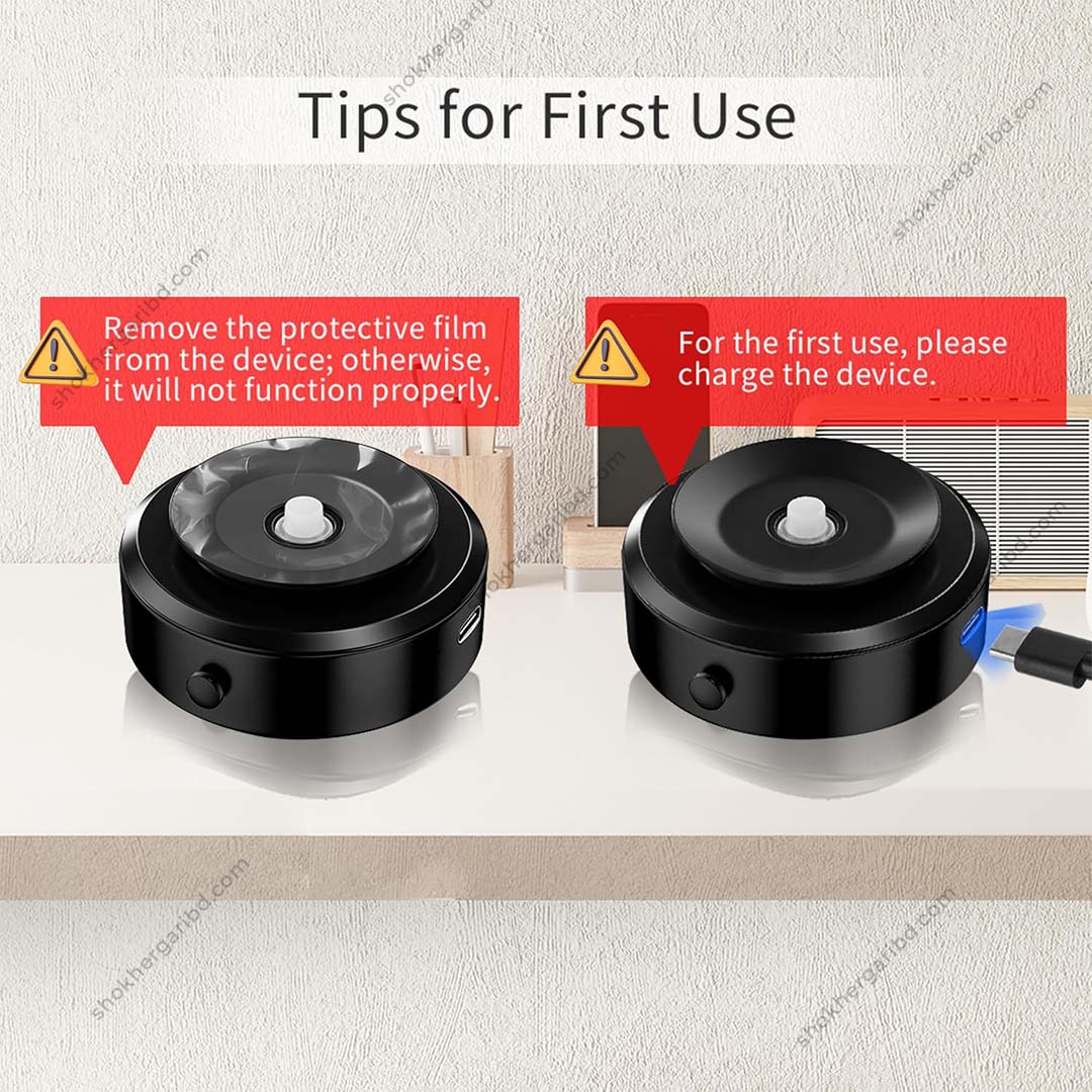 Magnetic Suction Cup Mobile Holder - Vacuum System  Rechargeabl image 7