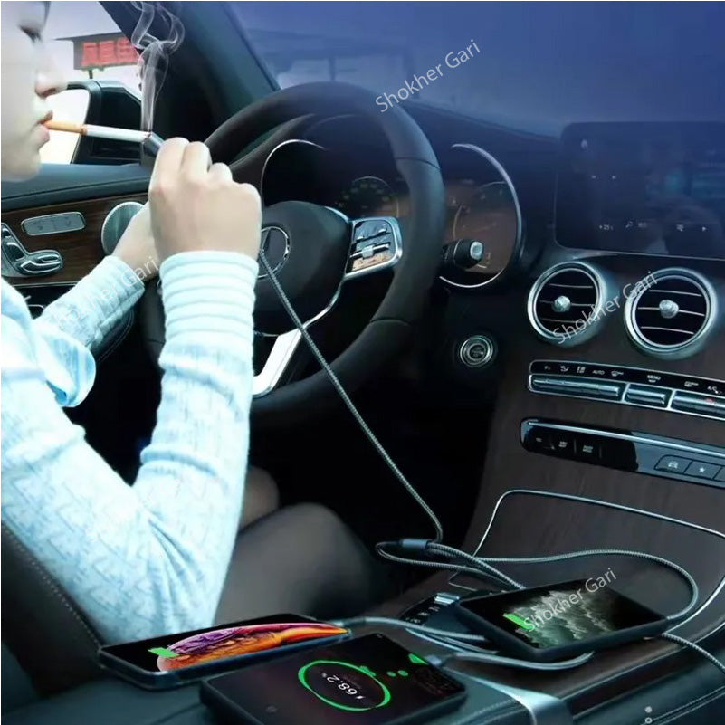 Portable 4 in 1 USB Multi Charging phone Cable image 1