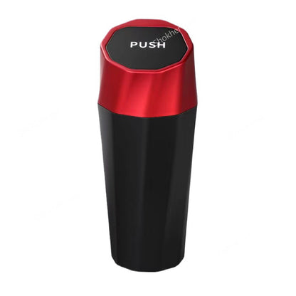 Mini Car Trash Can Portable Dustbin image 2