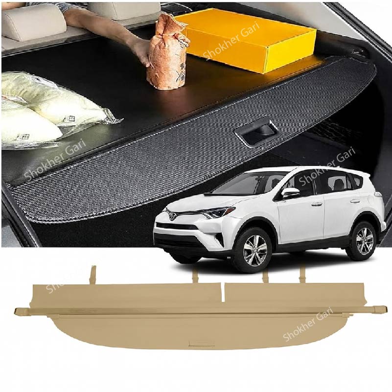 M/Y/P Car Trunk Cargo Cover- Heavy Duty Cargo Cover for Car Trunk- - RAV-4 image
