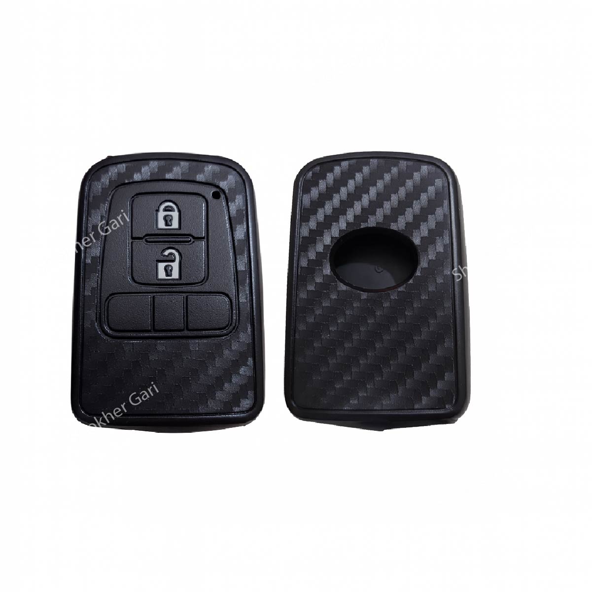 M/Y PVC Soft Carbon Style Remote Cover - Esquire image