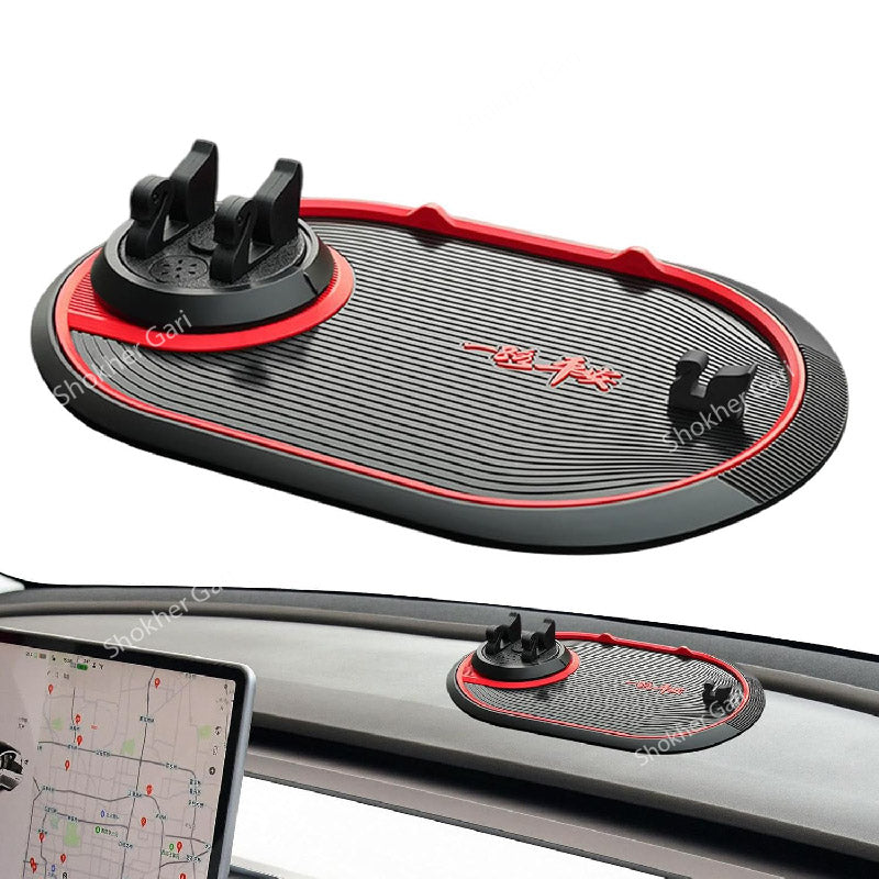 1 pcs Strip Anti-Slip Phone Holder Pad with Pad image 4