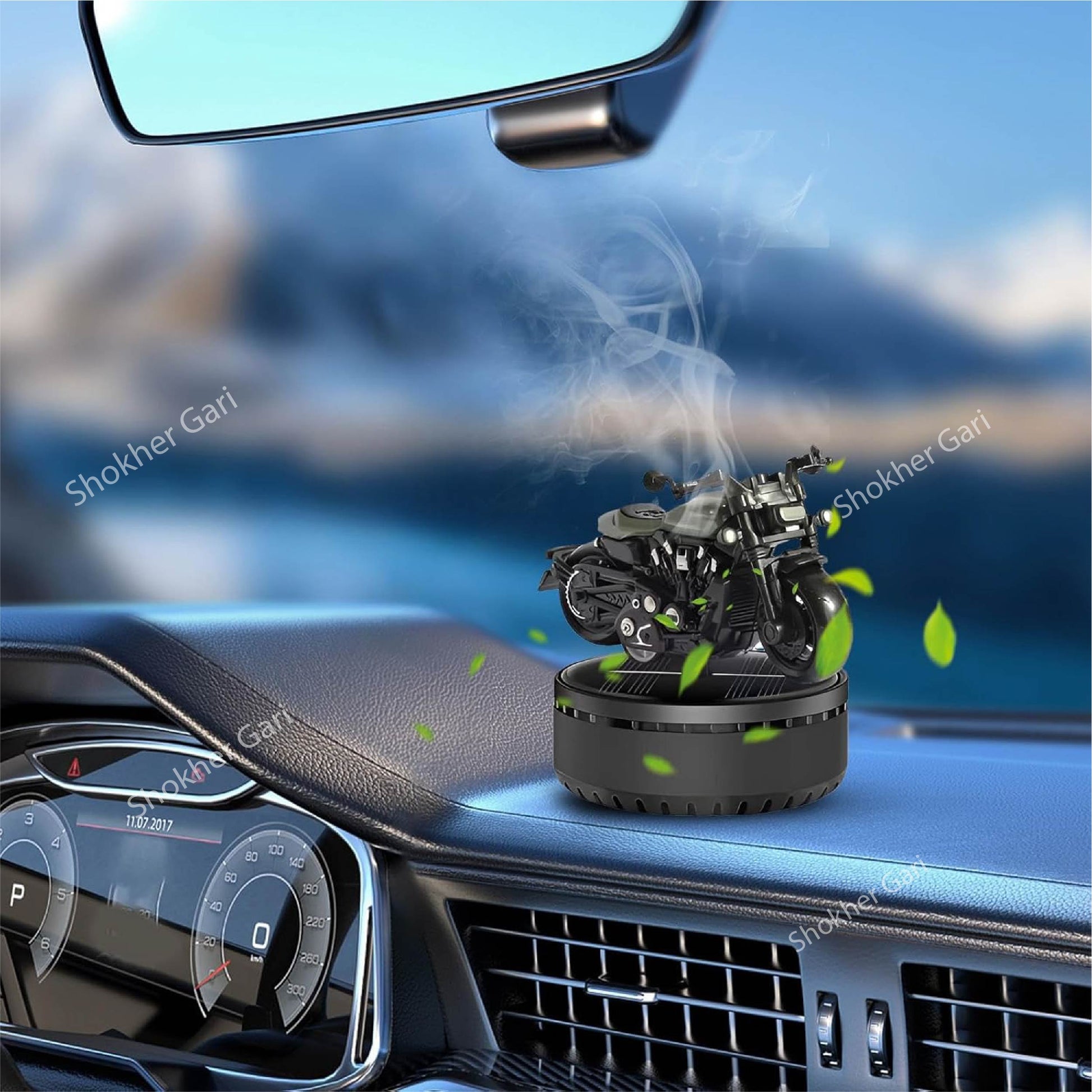 Harley Davidson Motorcycle-Shaped Car Solar Perfume image 2