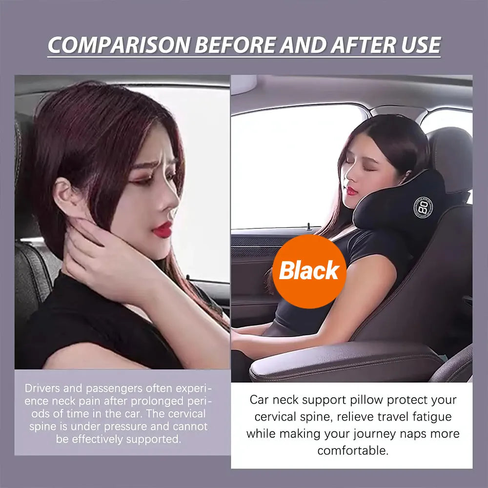 1pcs Ergonomic Design Car Travel Neck Pillow image 6